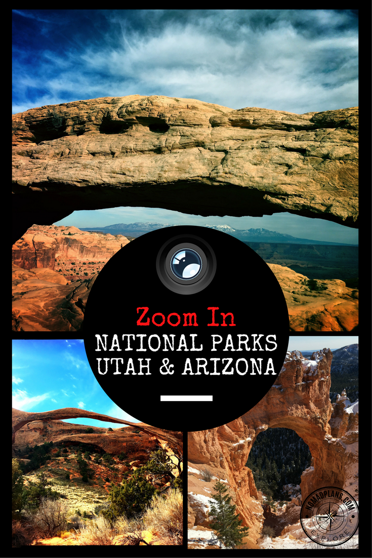 A guide to the National Parks in Utah & Arizona