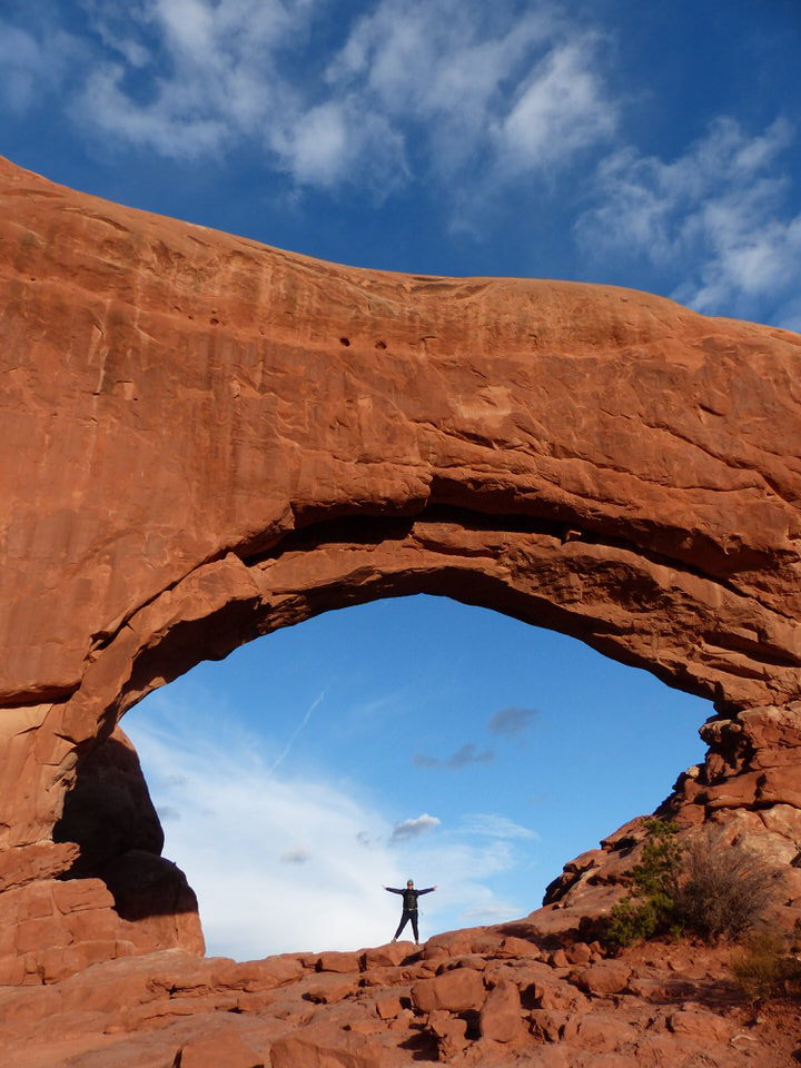 Claire at windows arch