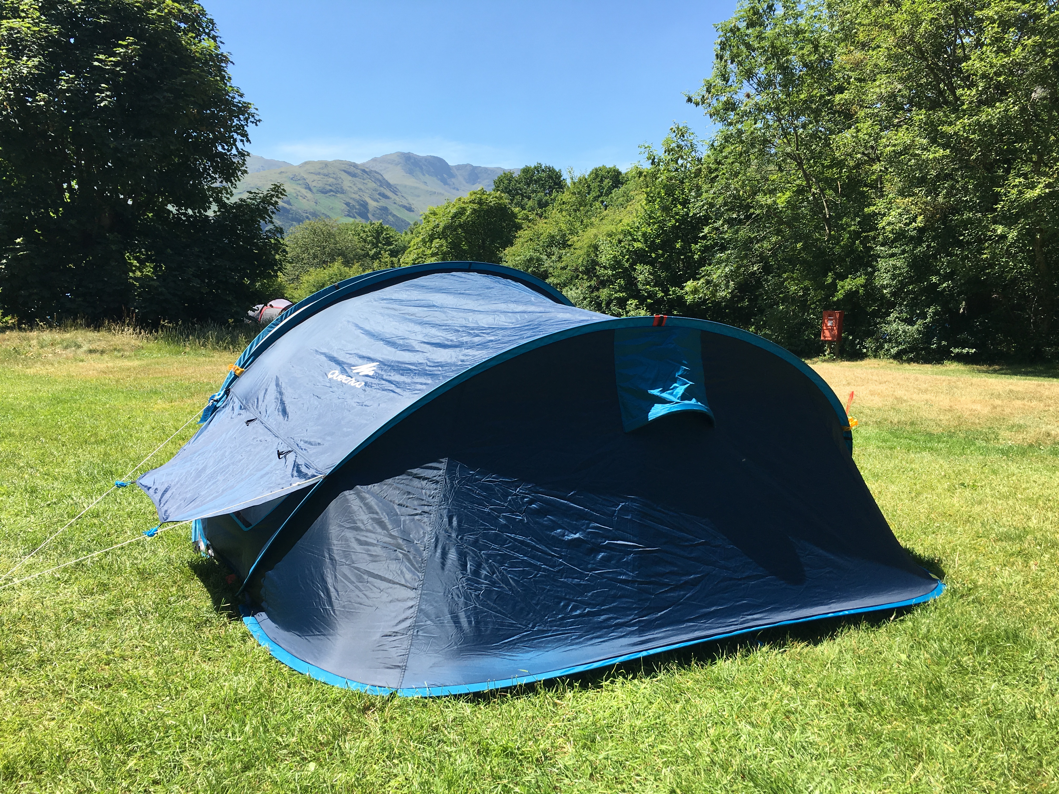 Tent with a view, Langdale Valley