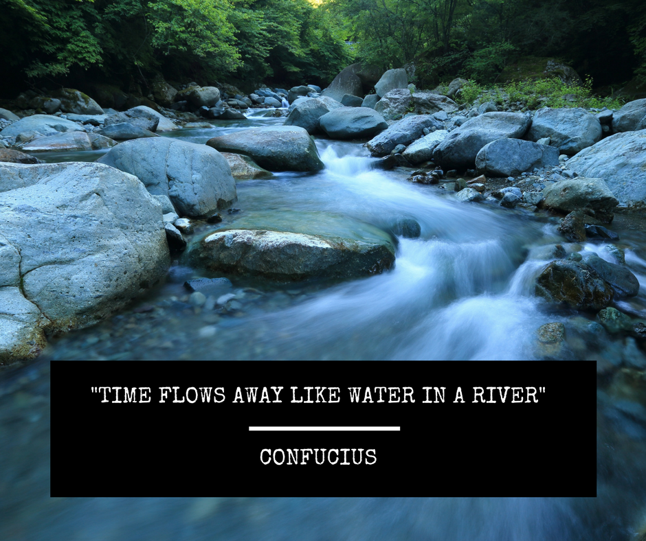 Afbeeldingsresultaat voor confucius flow of time river